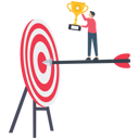 پیش‌نمایش فایل smart-businessman-complete-creative-challenge-to-reach-goal-and-win-business-9170255 از پک کسب و کار