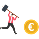 پیش‌نمایش فایل man-hits-the-euro-with-a-hammer-9593933 از پک کسب و کار