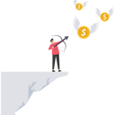 پیش‌نمایش فایل man-hunting-dollar-with-arrows-9593907 از پک کسب و کار