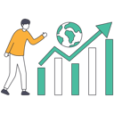 پیش‌نمایش فایل businessman-analysing-international-business-growth-11190459 از پک کسب و کار