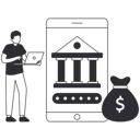 پیش‌نمایش فایل businessman-doing-online-banking-11189836 از پک کسب و کار