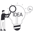 پیش‌نمایش فایل businessman-finding-marketing-idea-11189831 از پک کسب و کار