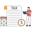 پیش‌نمایش فایل businessman-filing-tax-online-11189759 از پک کسب و کار