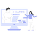 پیش‌نمایش فایل boy-and-girl-taking-virtual-training-11973653 از پک یادگیری آنلاین