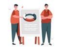 پیش‌نمایش فایل business-partnership-shares-evaluation-4697857 از پک کیت شروع پروفایل وب‌سایت