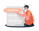 پیش‌نمایش فایل website-search-here-4697848 از پک کیت شروع پروفایل وب‌سایت