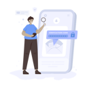 پیش‌نمایش فایل email-verification-code-6466323 از پک باز کردن قفل رمز عبور
