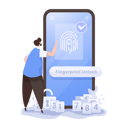 پیش‌نمایش فایل fingerprint-access-to-unlock-screen-4718237 از پک باز کردن قفل رمز عبور