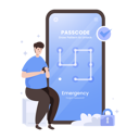 پیش‌نمایش فایل pattern-unlock-passcode-4718233 از پک باز کردن قفل رمز عبور