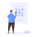 پیش‌نمایش فایل scan-qr-code-to-unlock-access-4718231 از پک باز کردن قفل رمز عبور