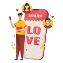پیش‌نمایش فایل a-man-using-online-dating-application-5100563 از پک اپ دوستیابی آنلاین