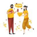 پیش‌نمایش فایل match-sign-dating-app-5100559 از پک اپ دوستیابی آنلاین