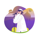 پیش‌نمایش فایل islamic-worship-call-prayer-8184247 از پک خوش آمدید رمضان