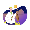 پیش‌نمایش فایل wake-up-call-for-suhoor-ramadan-8184245 از پک خوش آمدید رمضان