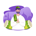 پیش‌نمایش فایل welcome-ramadan-greetings-8184244 از پک خوش آمدید رمضان