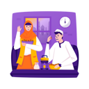 پیش‌نمایش فایل enjoy-iftar-food-8219190 از پک خوش آمدید رمضان
