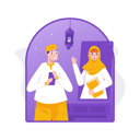 پیش‌نمایش فایل ramadan-greetings-online-8219202 از پک خوش آمدید رمضان