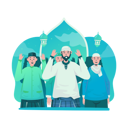 پیش‌نمایش فایل congregational-eid-prayer-8356953 از پک عید مبارک