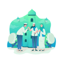 پیش‌نمایش فایل muslim-family-gathering-8356958 از پک عید مبارک