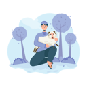 پیش‌نمایش فایل a-muslim-carries-his-sheep-8921262 از پک عید قربان اسلامی