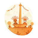 پیش‌نمایش فایل visit-jakarta-national-monument-9056190 از پک بازدید از جاکارتا