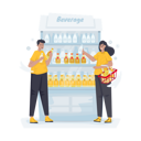 پیش‌نمایش فایل beverage-showcase-9220858 از پک خرید در سوپرمارکت
