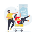 پیش‌نمایش فایل hunting-shopping-discount-9220847 از پک خرید در سوپرمارکت