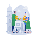 پیش‌نمایش فایل muslims-pay-zakat-11284929 از پک رمضان و عید مبارک