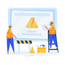 پیش‌نمایش فایل error-message-site-under-maintenance-11321074 از پک حالت خطا