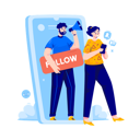 پیش‌نمایش فایل ask-to-follow-12192745 از پک رسانه های اجتماعی