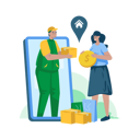 پیش‌نمایش فایل cash-on-delivery-payment-8090498 از پک خرید آنلاین جلد 01