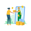 پیش‌نمایش فایل home-delivery-service-8090493 از پک خرید آنلاین جلد 01