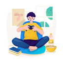 پیش‌نمایش فایل boy-playing-game-9159643 از پک فعالیت های اوقات فراغت