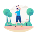 پیش‌نمایش فایل man-doing-sport-exercise-outdoor-9159642 از پک فعالیت های اوقات فراغت
