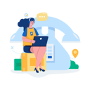 پیش‌نمایش فایل contact-support-shipping-service-10979511 از پک نماینده حمل‌ونقل