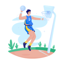 پیش‌نمایش فایل basketball-player-playing-basketball-11743160 از پک فعالیت های ورزشی