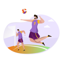 پیش‌نمایش فایل boys-playing-volleyball-2986599 از پک فعالیت های ورزشی