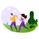 پیش‌نمایش فایل man-and-woman-jogging-in-the-park-2986603 از پک فعالیت های ورزشی