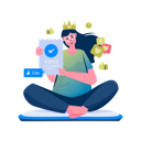 پیش‌نمایش فایل get-verified-mark-9544938 از پک تصویرسازی ویرال و ترند