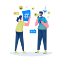 پیش‌نمایش فایل hashtag-strategy-on-social-media-9544926 از پک تصویرسازی ویرال و ترند