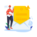 پیش‌نمایش فایل email-spam-phishing-8022686 از پک امنیت سایبری