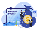 پیش‌نمایش فایل company-budget-3536583 از پک پروفایل شرکتی