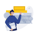 پیش‌نمایش فایل a-man-going-to-tax-office-9262421 از پک گزارش مالیاتی سالانه