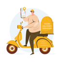 پیش‌نمایش فایل online-food-order-delivery-service-5295413 از پک سفارش غذای آنلاین
