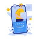 پیش‌نمایش فایل delivery-services-review-10141329 از پک بازخورد مشتری