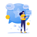 پیش‌نمایش فایل leaving-comment-feedback-10141318 از پک بازخورد مشتری