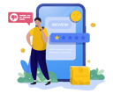 پیش‌نمایش فایل negative-review-3570363 از پک بازخورد مشتری