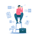 پیش‌نمایش فایل a-man-looking-for-job-vacancy-10353629 از پک جویای کار