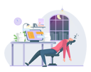 پیش‌نمایش فایل employee-feels-tired-after-working-late-night-3682103 از پک جویای کار