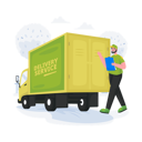 پیش‌نمایش فایل cargo-delivery-service-11574109 از پک تحویل خرید